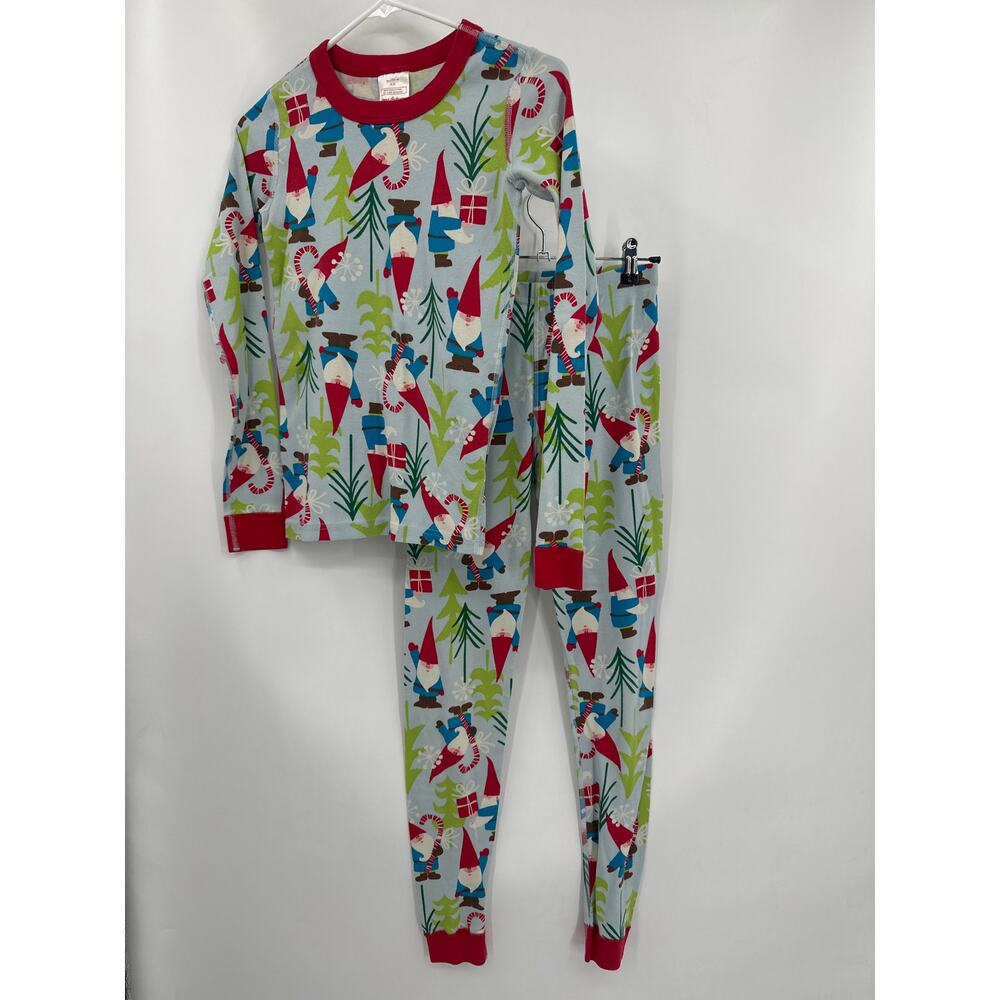 Hanna Andersson Holiday Gnome Sweet Gnome Pajama Set Size 12
